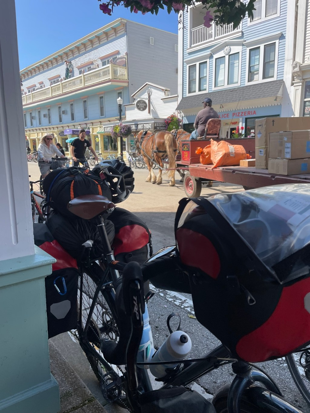 Riding Michigan after day on Mackinac&nbsp;Island